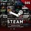 Код активації Steam Gift Card (Стім) на 50 USD US-регіон   - мініатюра 1
