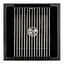 Кухонная мойка PVD черная СМ 44x44 Platinum Handmade (монтаж под столешницу), Черный - миниатюра 5