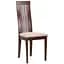 Стілець Art Metal Furniture Лейтон горіх темний/беж (521243) - мініатюра 1