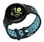 Спортивный ремешок Primo Perfor Classic для часов Samsung Galaxy Watch Active/Active 2 Black Blue - миниатюра 2