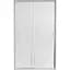 Душові двері в нішу Qtap Taurus CRM2013-14.C6 130-140x185 см, скло Clear 6 мм, покриття CalcLess, універсальні, прозорий - мініатюра 1