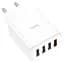 СЗУ Hoco C102A Fuerza QC3.0 (4USB-A) White - миниатюра 4