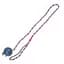 Flamingo Ball With Rope фламинго игрушка для собак мяч из литой резины на веревке 6.3 см - миниатюра 1