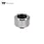 Фітінг Thermaltake Pacific C-Pro G1/4 PETG 16mm OD Compression - Chrome/DIY LCS (CL-W213-CU00SL-A) - мініатюра 1