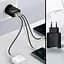 Мережевий зарядний пристрій Baseus Compact Quick Charger 2U+C 30W Black (CCXJ-E01) [73372] - мініатюра 7
