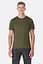 Футболка чоловіча Rab Force Tee Man XL Темно-оливковий - мініатюра 1