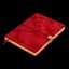 Щоденник недатований Buromax Velour A5 штучна шкіра 336 сторінок червоний (BM.20770-05) - мініатюра 4