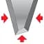 Ножовка по дереву Yato L=400 мм W=0.9 мм 50-54 HRC (YT-3101) - миниатюра 5