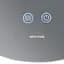 Дзеркало Mixxus PLAIN MC03-60 з LED Touch, Anti-fog, димером, регулюванням яскравості (MI6662) - мініатюра 2