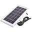 Фонарь станция Luxury YJ-1902T 5W+22SMD 2 лампы + Powerbank + solar + ЗУ220В (3 режима) - миниатюра 5