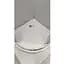 Душова кабіна ARTEX AR-RT80-01-90S дрібний піддон 90х90 см 4 мм Хром профіль/Прозорий матовий (AR-RT80-01-90S) - мініатюра 4