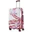 Валіза велика Semi Line 28 дюймів (L) Polycarbonate/ABS-Plastic White/Red Print (T5654-3) - мініатюра 1