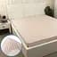 Простирадло на гумці Руно Beige, бязь, 120х200 см, сірий (506.114У_Beige) - мініатюра 2