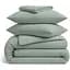 Комплект постільної білизни Cosas Meditative Євро муслін спаржа (Muslin_39Meditative_El-39Meditative_200) - мініатюра 1