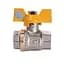 Кран кульовий прямий Solomon 1/2″ ВВ ЖБ PN40 B1007 - мініатюра 3