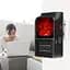 Обігрівач-камін XPRO Flame Heater електричний портативний з пультом, термостатом, з дисплеєм, забезпечений автовимкненням приладу 500 Вт - мініатюра 6