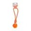 Игрушка для собак Misoko&Co Веревка с мячом orange 43 cm - миниатюра 2