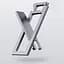 Подставка для смартфона HAGiBiS Cell Phone Stand ZZ4 Silver - миниатюра 4