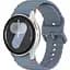Силиконовый ремешок BeCover Ribbed Tape для Samsung Galaxy Watch (20 mm) 3 41 mm/4 40mm-44mm/5 40-44mm/6 40-44mm/7 40-44mm Blue (712038) - миниатюра 1