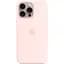 Чохол Silicone Case with MagSafe для Apple iPhone 15 Pro Max Light Pink AAA [93259] - мініатюра 1