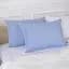 Подушка пухова MirSon Karmen №1803 Bio-Blue м'яка пух 90% 70х70 см біло-блакитна (2200003011869) - мініатюра 4