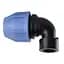 Колено ПНД Vsplast 40x1 1/2 '' В 4002 000007708 - миниатюра 1