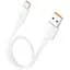 Кабель Hoco X96 Hyper 100W charging data cable Type-CL-0.25 м Белый - миниатюра 1
