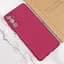 Чехол Silicone Cover Lakshmi Full Camera (A) для Samsung Galaxy M34 5G Бордовый / Marsala - миниатюра 4