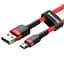 Дата кабель Baseus Cafule USB to MicroUSB Cable 2.4A (1m) (CAMKLF-B) Червоний - мініатюра 3