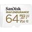 Карта пам'яті SanDisk microSDXC 64GB Endurance UHS-I Max U3 V30 + SD Adapter [SDSQQVR-064G-GN6IA] [91562] - мініатюра 3