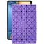 Чехол StatusCASE из экокожи для планшета Honor Tablet V7 Pro Фиолетовый ромб - миниатюра 1