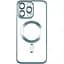 Чохол Metallic Chrome Full Camera Magsafe iPhone 14 Blue - мініатюра 1
