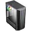 Корпус GameMax Precision черный, без БП, Mid Tower, EATX/ATX/Micro ATX/Mini ITX, 2xUSB 3.0, 1x120 мм ARGB Fan, 1xCOC Turbo - миниатюра 1