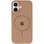 Чехол Epik Silicone Case Full Protective (AA) V2 with MagSafe для Apple iPhone 17 (6.3) Бежевый / Desert Gold - миниатюра 2