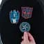 Набір бейджів на липучці Kite DC Comics Batman DC24-3012-1 3 шт. - мініатюра 7