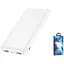 Зовнішній акумулятор Power bank HOCO J100 10000 mAh батарея заряджання Білий - мініатюра 2