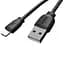 Кабель зарядне iPad iPhone Lightning Remax Fast Charging RC -134i 1 метр чорний - мініатюра 1