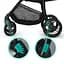 Прогулянкова коляска Kinderkraft Cruiser Grey - мініатюра 3
