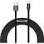 Кабель Baseus Superior Series Fast Charging USB-А to USB-С 2m Black (CATYS-A01) [106113] - мініатюра 1