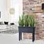 Горщик для рослин Prosperplast Respana Planter Set у вигляді грядки з кришкою 52 л сірий (DREP770-S433) - мініатюра 4