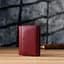 Компактний жіночий гаманець із натуральної шкіри ST Leather 23073 бордовий - мініатюра 10