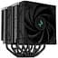 Кулер для процесора DeepCool AK620 ZERO DARK чорний алюміній/мідь 2x120 мм Intel 1700/1200/115x/2066/2011 AMD AM5/AM4 260 - мініатюра 1