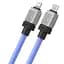 Кабель Baseus CoolPlay Series Fast Charging Cable Type-C to Lightning 20W 2m CAKW000103 Blue - миниатюра 2