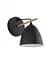 Бра TK Lighting 2572 Aida Black - мініатюра 1