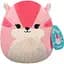 М'яка іграшка Squishmallows Бурундук Діаналі 19 см рожева (SQCR06613) - мініатюра 7