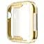 Чехол-накладка DK для Apple Watch 44mm (Series 4 / 5 / 6 / SE1 / SE2) Silicone Face Case (gold) - миниатюра 1