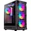 Корпус GameMax Starlight 2 AB, чорний, без БЖ, Mid Tower, для ATX / MicroATX / Mini-ITX, 1xType-C / 1xUSB 3.0 / 1xUSB 2.0, макс. - мініатюра 1