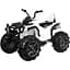 Електроквадроцикл Ramiz Quad ATV 12 В, білий (BDM0906.BIA) - мініатюра 1