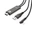 Кабель адаптер Hoco UA14 HDMI to Lightning поддержка Full-HD 1080p - миниатюра 1