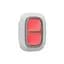 Тревожная кнопка Ajax DoubleButton белая (26-00013) - миниатюра 3